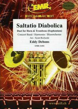 couverture Saltatio Diabolica Horn & Trombone Duet Marc Reift