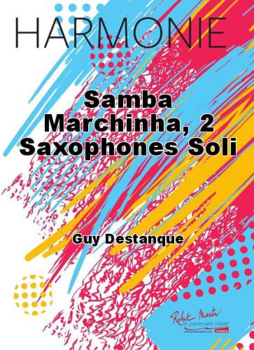 couverture Samba Marchinha, 2 Saxophones Soli Robert Martin