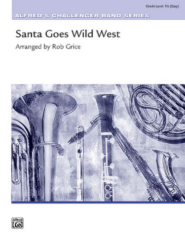couverture Santa Goes Wild West ALFRED