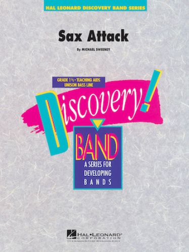 couverture Sax Attack Hal Leonard