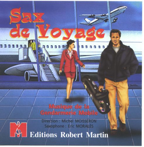 couverture Sax de Voyage - Cd Robert Martin