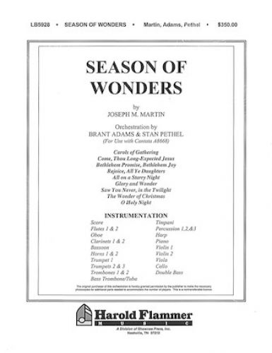 couverture Season of Wonders Shawnee Press