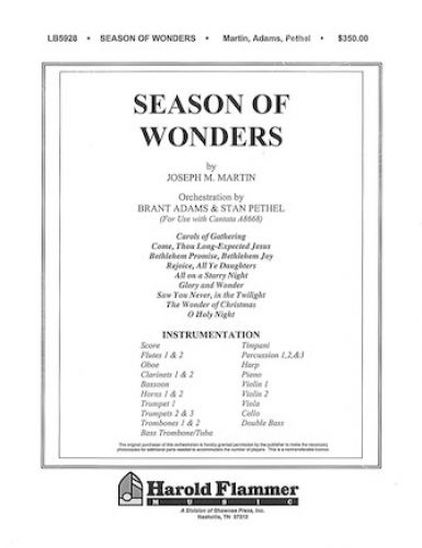 couverture Season of Wonders Shawnee Press