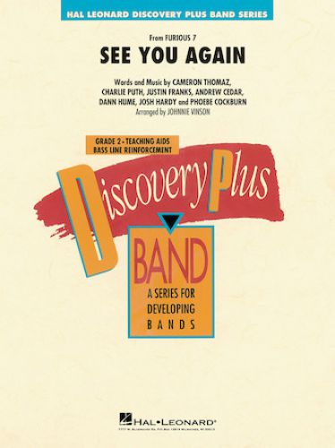 couverture See You Again Hal Leonard