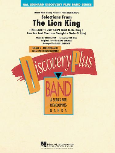 couverture Selections from the Lion King Hal Leonard