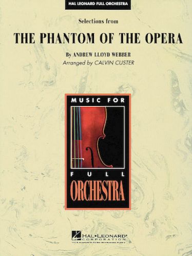 couverture Selections from The Phantom of the Opera Hal Leonard