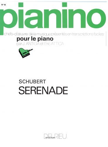 couverture Srnade - Pianino 18 Delrieu