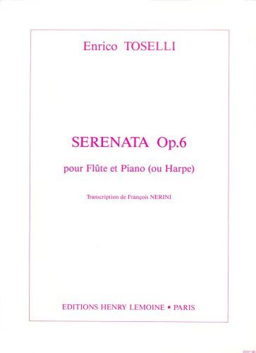 couverture Serenata Op.6 Editions Henry Lemoine