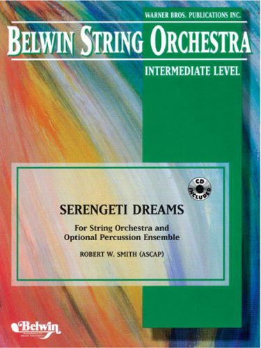 couverture Serengeti Dreams (with Opt. Percussion Ensemble) Warner Alfred