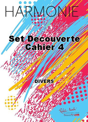 couverture Set Decouverte Cahier 4 Robert Martin