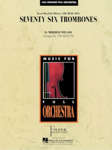 couverture Seventy Six Trombones Hal Leonard