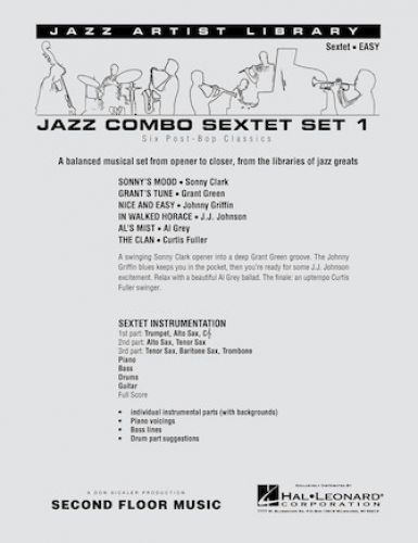 couverture Sextet Set 1 (Easy)  Second Floor Music