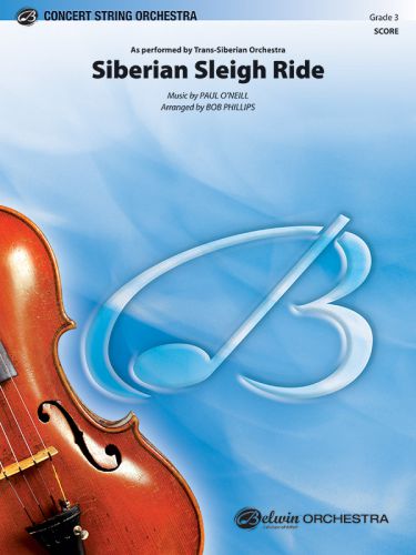couverture Siberian Sleigh Ride ALFRED