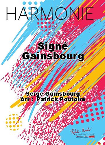 couverture Signé Gainsbourg Robert Martin