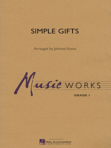 couverture Simple Gifts Hal Leonard