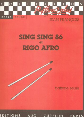 couverture Sing Sing 86 Rigo Afro Robert Martin