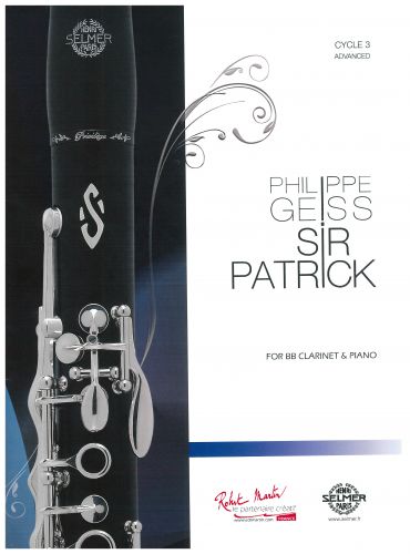 couverture SIR PATRICK (clarinette sib et piano) Robert Martin
