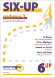 couverture SIX-Up Vol.2 - Set Concert Band : Partition + 40 Parties Scomegna