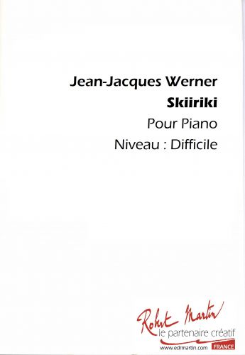 couverture SKIIRIKI Editions Robert Martin