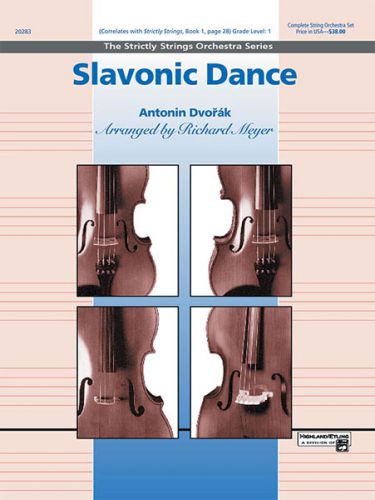 couverture Slavonic Dance ALFRED