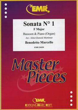 couverture Sonata N1 In F Major Marc Reift