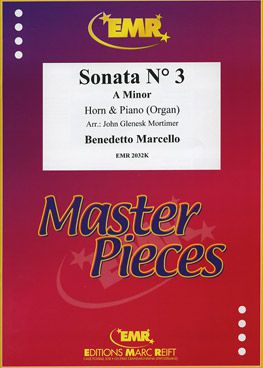 couverture Sonata N�3 In a Minor Marc Reift