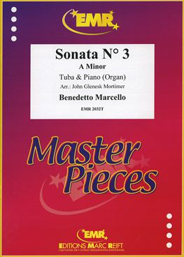couverture Sonata N3 In a Minor Marc Reift