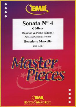 couverture Sonata N�4 In G Minor Marc Reift