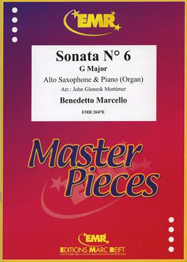 couverture Sonata N6 In G Major Marc Reift
