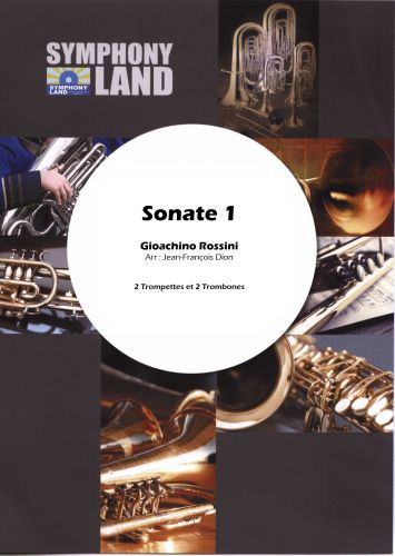 couverture Sonate 1 pour 2 Trompettes, 2 Trombones Symphony Land