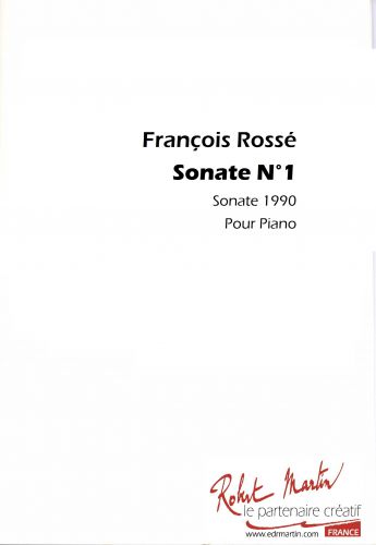 couverture SONATE N°1 Robert Martin
