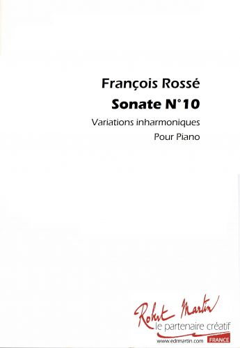 couverture SONATE N°10 Robert Martin