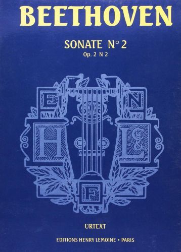 couverture Sonate n2 Editions Henry Lemoine