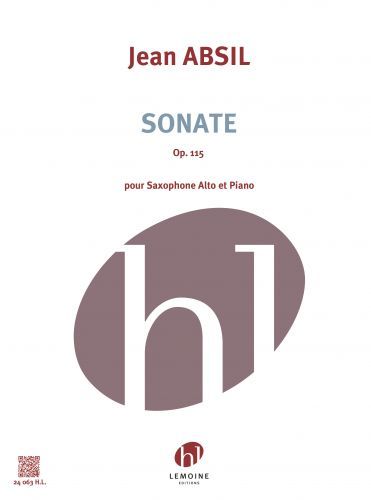 couverture Sonate Op.115 Editions Henry Lemoine