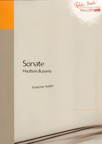 couverture Sonate Pour Hautbois et Piano Robert Martin