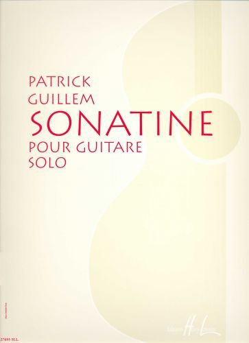 couverture Sonatine Editions Henry Lemoine