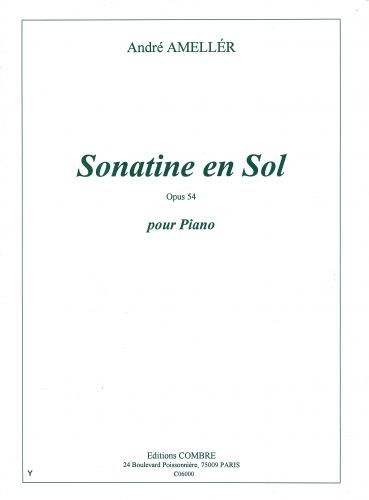 couverture Sonatine en Sol Op.54 Combre