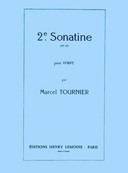 couverture Sonatine n2 Op.45 Editions Henry Lemoine