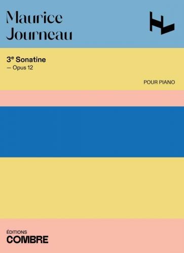 couverture Sonatine n3 Op.12 Combre