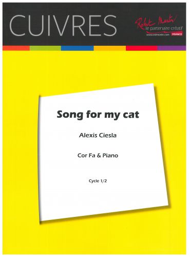 couverture SONG FOR MY CAT Robert Martin