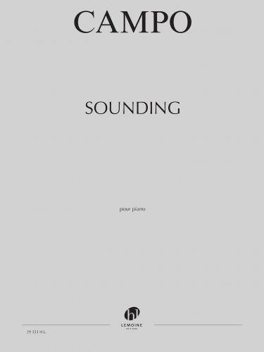 couverture Sounding Editions Henry Lemoine