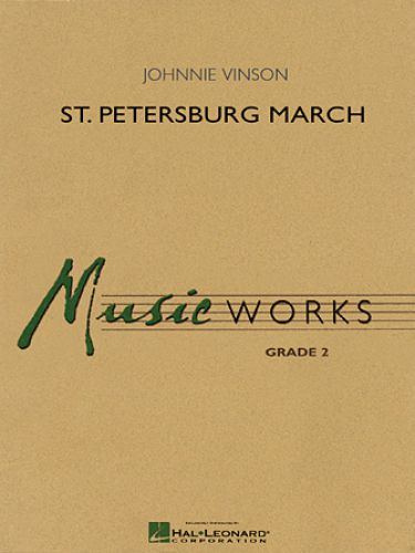 couverture St. Petersburg March Hal Leonard