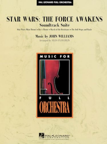 couverture Star Wars: The Force Awakens Soundtrack Suite Hal Leonard