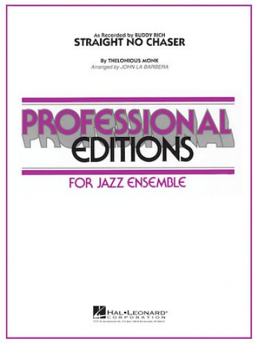 couverture Straight, no Chaser Hal Leonard