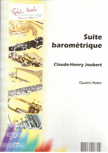 couverture Suite Baromtrique, 4 Fltes Robert Martin
