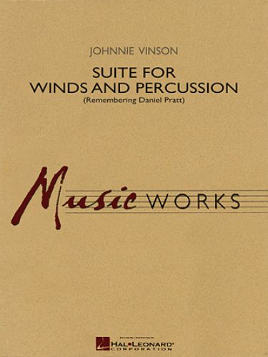 couverture Suite For Winds And Percussion Hal Leonard