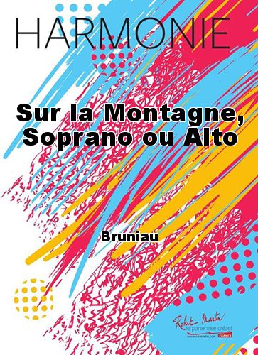 couverture Sur la Montagne, Soprano ou Alto Martin Musique