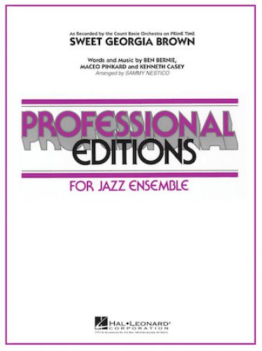 couverture Sweet Georgia Brown  Hal Leonard