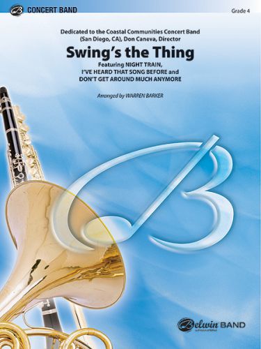 couverture Swing's the Thing Warner Alfred