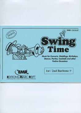 couverture Swing Time (1st/2nd Baritone BC) Marc Reift